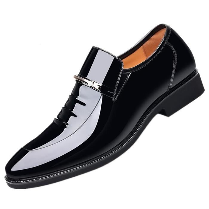 Chaussure homme noir vernis discount