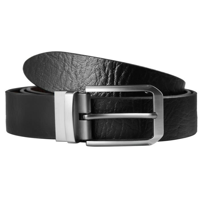 Ceinture DKNY Cuir Véritable Noir Taille S - Occasion Excellent État - Style Tailleur