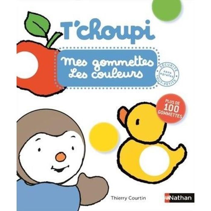 Livre - T'choupi mes gommettes les couleurs