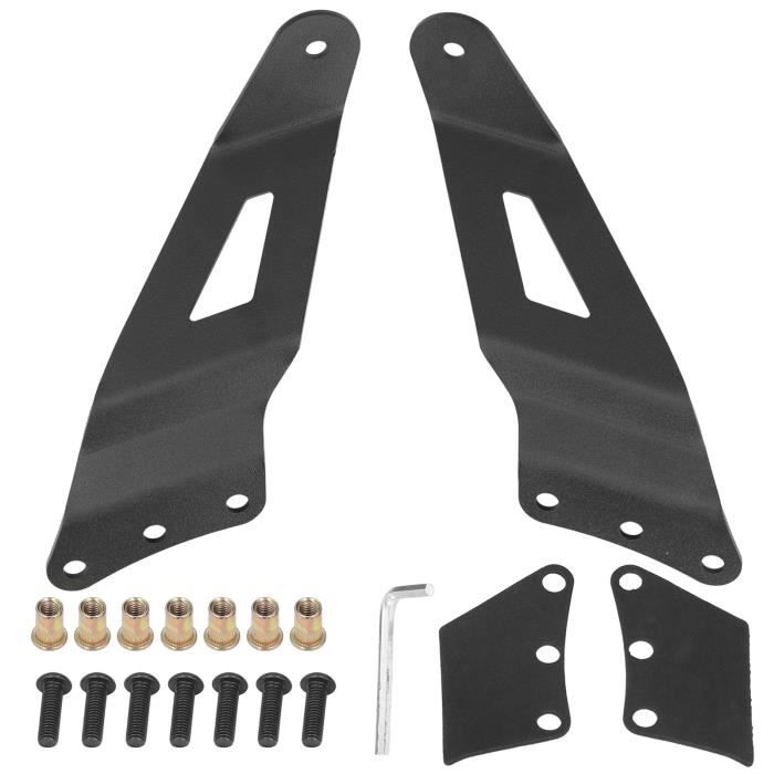 Ganen-Support de barre lumineuse 2 pièces supports de montage de barre