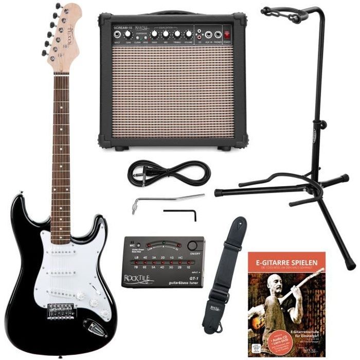 Fender - 30'' Tabouret Guitares & Ampli poche à pick - Noir
