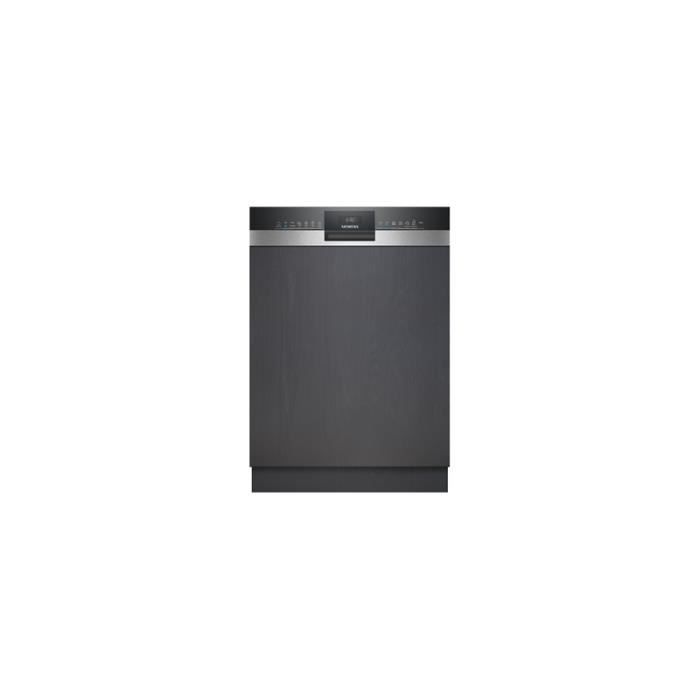 SIEMENS Lave-vaisselle  SN53HS01CE encastrable 60 cm - Gris - 14 couverts - D&eacute;part diff&eacute;r&eacute; - Classe &eacute;nerg&eacute;tique D 