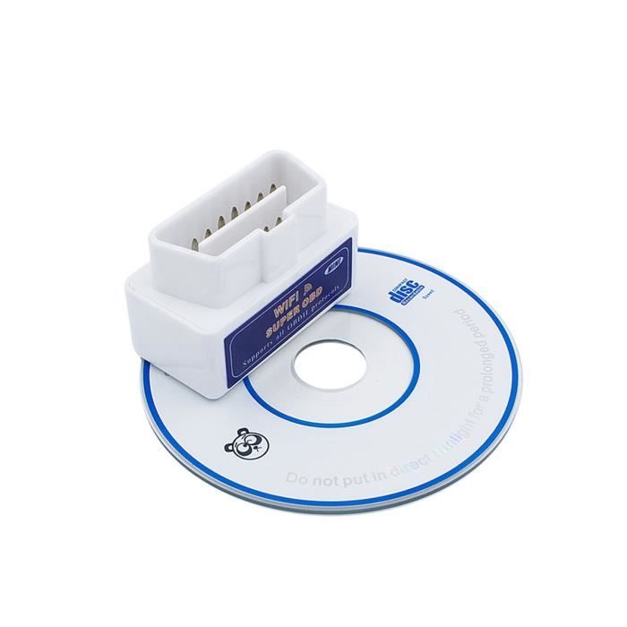 AUELEK Scanner OBD2 Bluetooth - Diagnostic Voiture Compatible Android/iOS/Windows | Lecteur Codes Erreur
