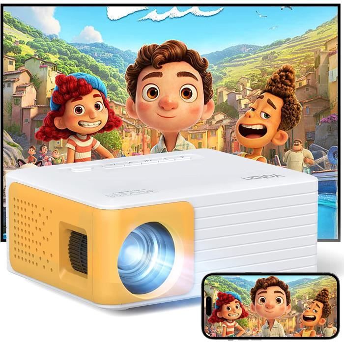 Vidéoprojecteur Yaber 1080p FHD - 700 ANSI, Son JBL, WiFi/Bluetooth - Auto-focus Fluide - Pour Film, Gaming, Extérieur