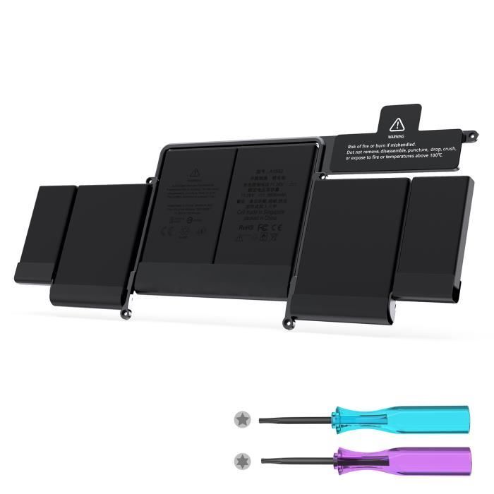 Batterie ordinateur portable A1582 pour MacBook Pro 13 A1502 2015