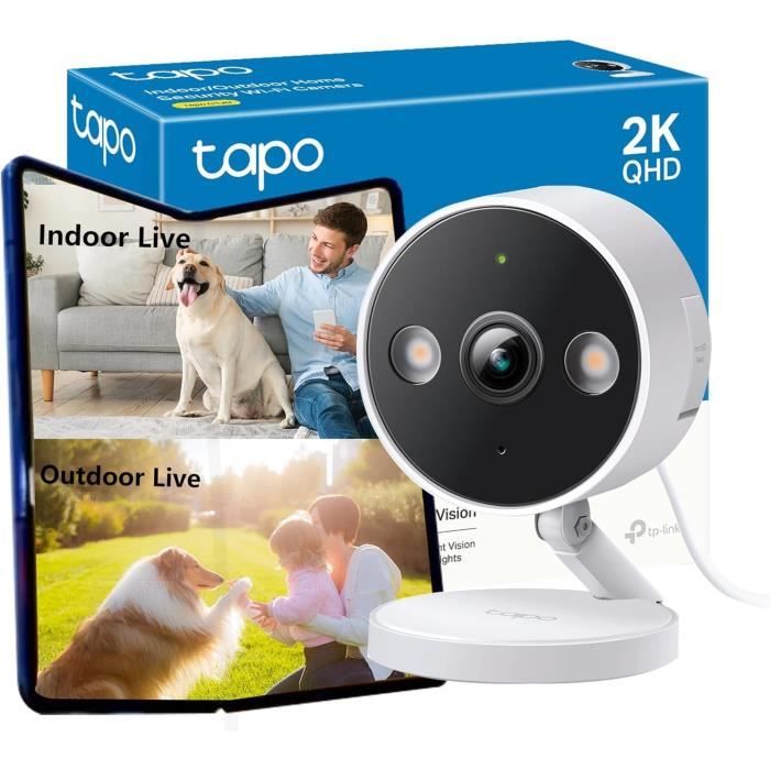Micro-caméra Magnétique Intelligente - Visionnage 24h En Arrière Via App - Couleur Blanche
