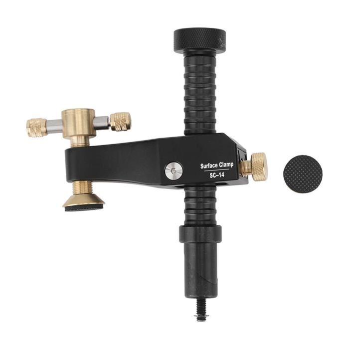 Pince De Maintien Rapide Pour Établi - Diamètre 18mm, Hauteur 205mm - Pour Trous De Table 19mm (3/4") - Métal Robuste