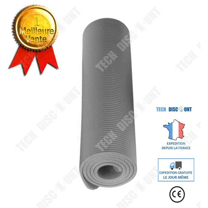 Tapis De Gym Antidérapant – 180x50x0,6 Cm, Mousse Haute Densité – Pour Fitness, Yoga, Exercices à Domicile - 6