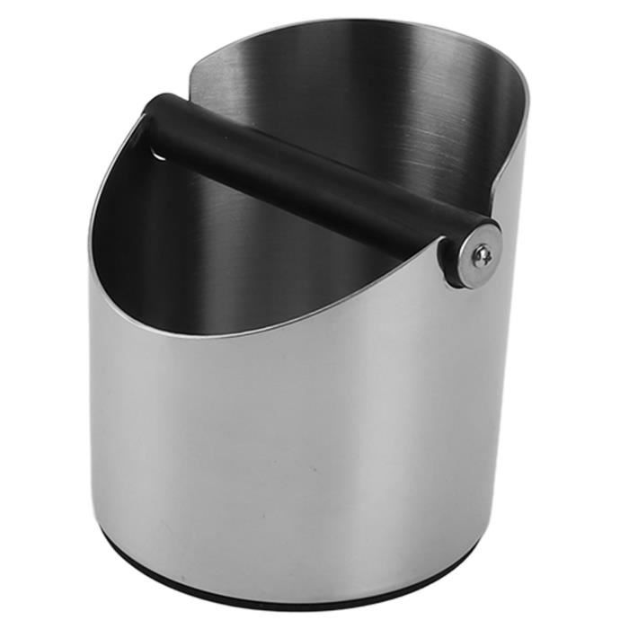 Knock Box Café 1300ml - Boîte à Marc Étanche, Design Rondelle De Café, Hêtre