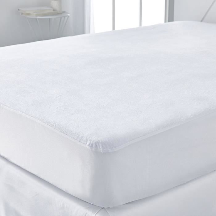 Protège matelas imperméable - TODAY - Essential - Pour lit 1 personne - 90 x 190 cm à bouillir Protège matelas imperméable - TODAY - Essential - Pour lit 1 personne - 90 x 190 cm à bouillir