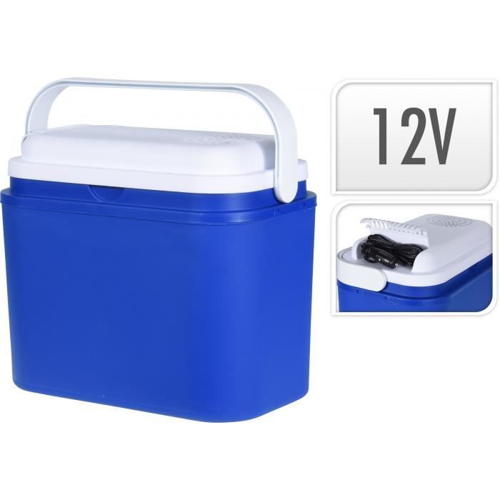 Glacière électrique - TOM - 10 litres - Bleu - Voiture - Été