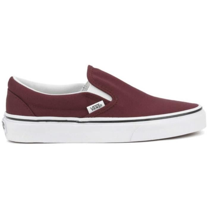 vans rouge vin