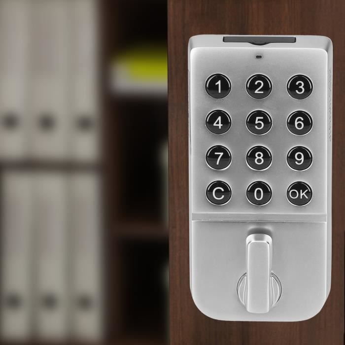 Verrou Mécanique À Code Pour Armoire Ou Boîte Aux Lettres, 1000