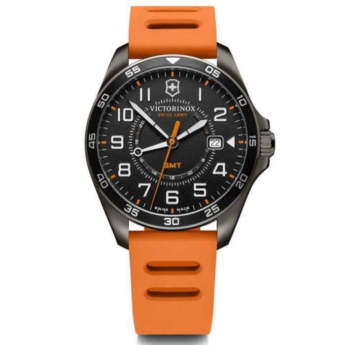 Victorinox FieldForce Chrono Orologio Uomo 42mm - Swiss Made, Quarzo, Vetro Zaffiro, Impermeabile 100m, Bracciale Acciaio