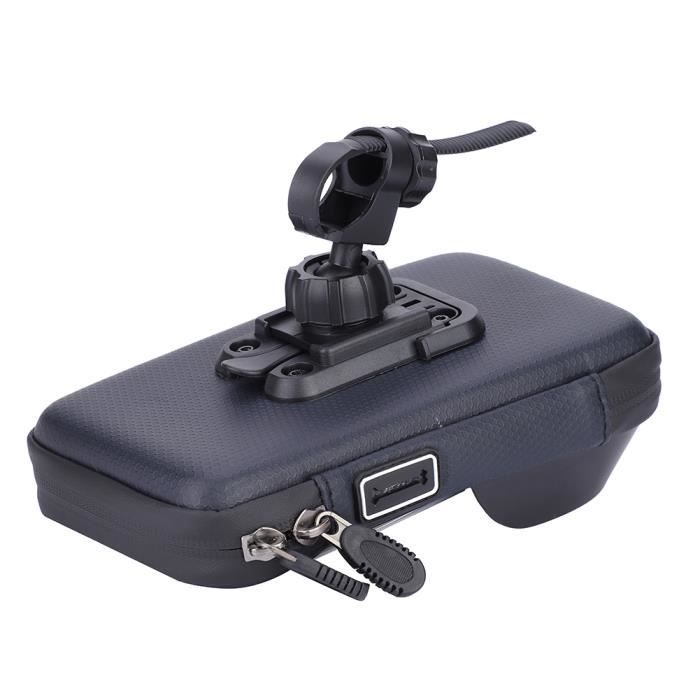 GORIX Pochette étanche Vélo IPX6 – Nylon 600D/TPU, 190x100x25 Mm, Pour Smartphone, Carte, Monnaie, 3 Couleurs