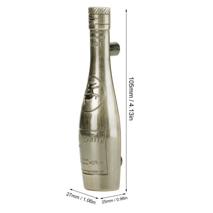 5 Porte-étiquettes Vintage Uxcell – Zinc Alliage Bronzé, 82x40mm, Avec Vis
