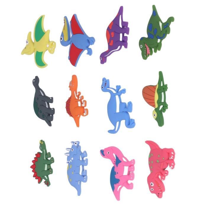 Aimants Frigo Déco 12 Pièces - Fleurs 3D Colorées Pour Cuisine, Bureau Et Tableaux Blancs