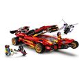 LEGO® NINJAGO 71737 Le Chargeur Ninja X-1, Jouet de Voiture et Moto, 5 Figurines, Cole en Or-1