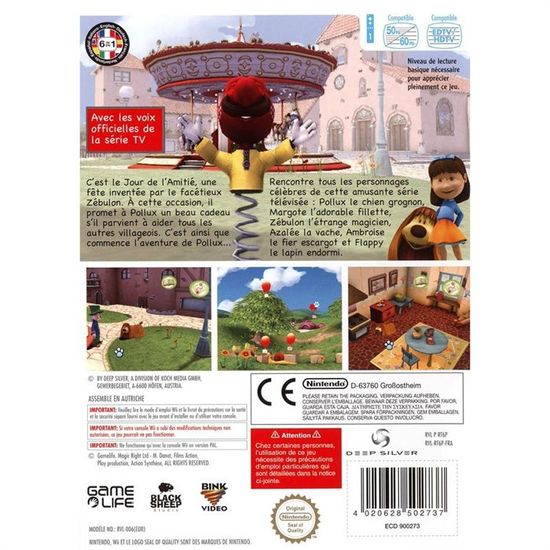 Jeu Le Manège Enchanté - Version Nintendo Wii Complète, Bon état, Vendeur Pro