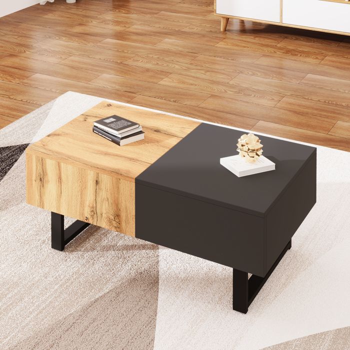 Seconde chance - Table basse de jardin en acacia massif Galapagos