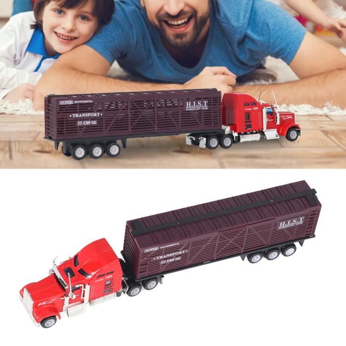 Modèle de camion de transport 1:65 tirer des camions réaliste exquis Modèle de camion de transport 1:65 tirer des camions réaliste exquis