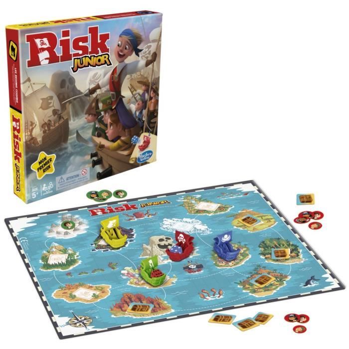 RISK - Junior - Introduction pour les enfants au jeu classique - à partir  de 5 ans - Cdiscount Jeux - Jouets