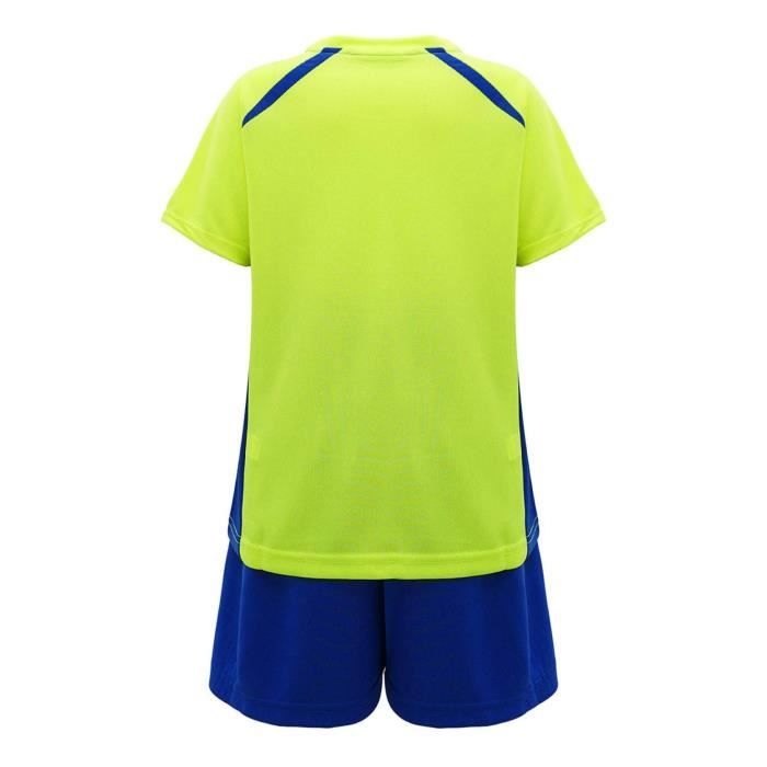 Tenue De Football France Pour Enfant Garçon - Maillot Et Short - Taille 5-14 Ans - En Polyester Respirant - 11