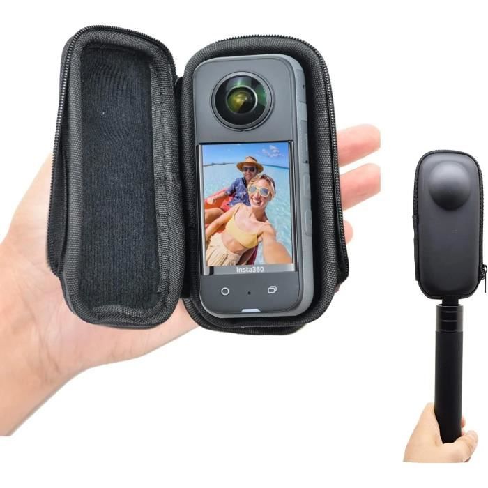 Kit d'accessoires pour Insta360 One X3, perche selfie + boîtier de caméra  portable + film de protection d'écran + support autoco81 - Cdiscount  Appareil Photo
