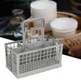 Panier universel pour lave-vaisselle Pièce polyvalente pour lave-vaisselle Boîte de rangement de rechange pour couverts Accessoire-2