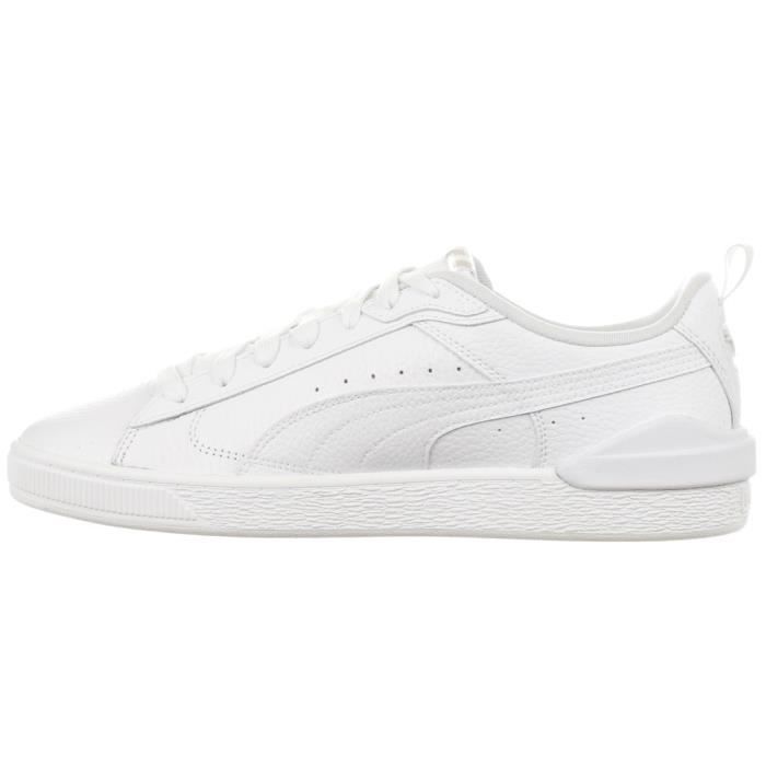 Chaussures PUMA Suede Bloc B W Blanc Homme/Adulte Blanc