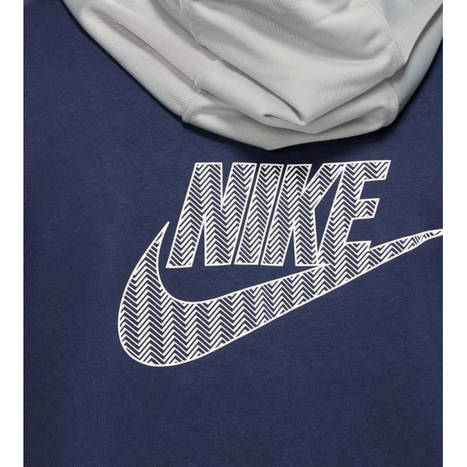 Veste de surv tement Multisport Nike M NSW HBR HOODIE FZ FLC Bleu