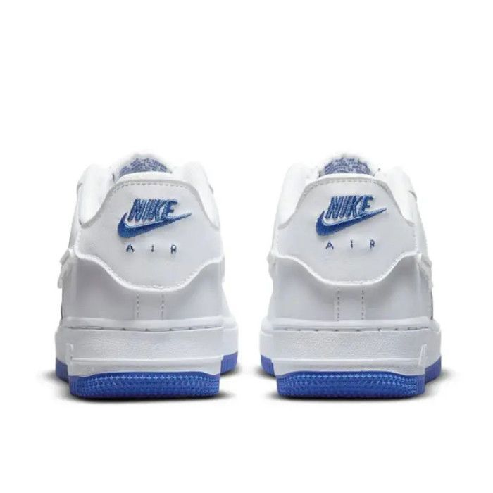 Basket Junior Nike AIR FORCE 1 GS Blanc Cuir Garcon Blanc Cdiscount Chaussures