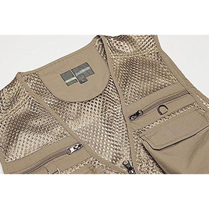 Gilet sans manche hotsell homme multipoches aigle
