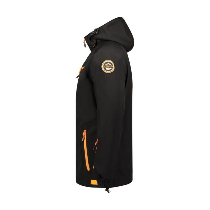 Softshell Homme Geographical Norway Texico Noir Black Cdiscount Pret a Porter