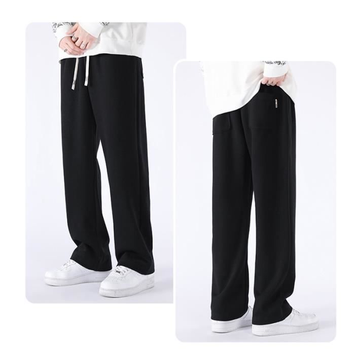 Pantalon De Jogging Homme - Coupe Décontractée - Coton Confortable - Pour Sport, Loisirs, Quotidien - Taille Standard - 10