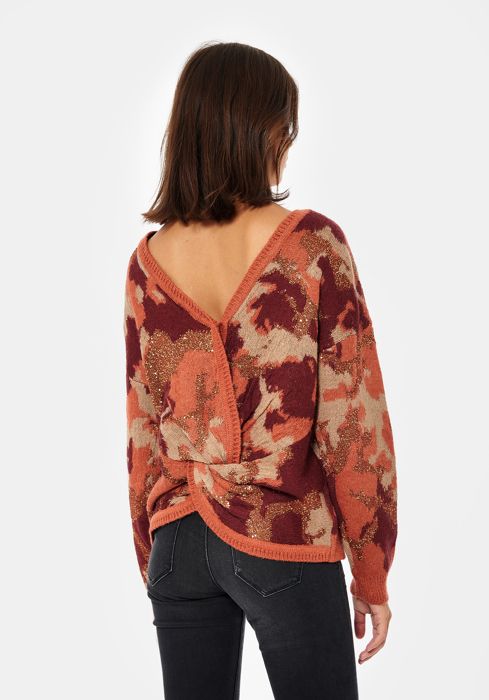 Pull best sale camouflage femme