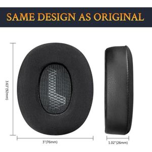 Coussinets D'oreille Pour Casque Marshall Monitor - Noir, 1 Paire - Neufs