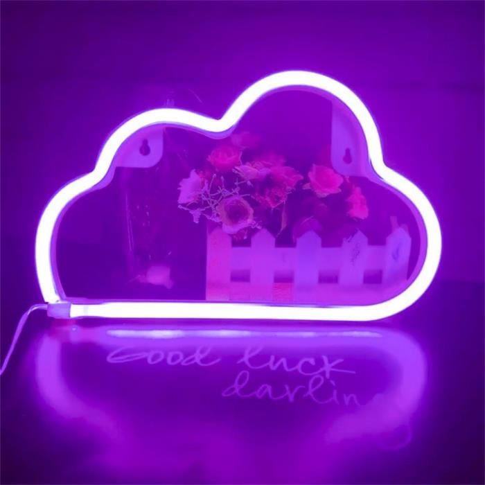 Lampe LED en forme de nuage avec capteur tactile • Veilleuse