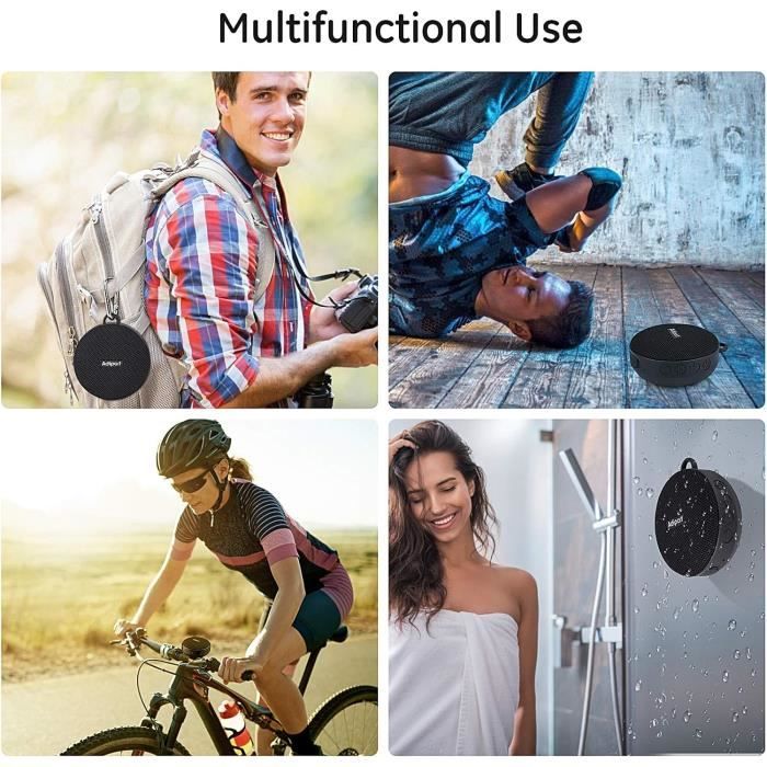 Enceinte Velo Bluetooth Haut Parleurs De Velo Sans Fil Bluetooth 5.0 Avec Support Et Emplacement Micro Sd Ipx7 Etanche Et A u528 Cdiscount TV Son Photo