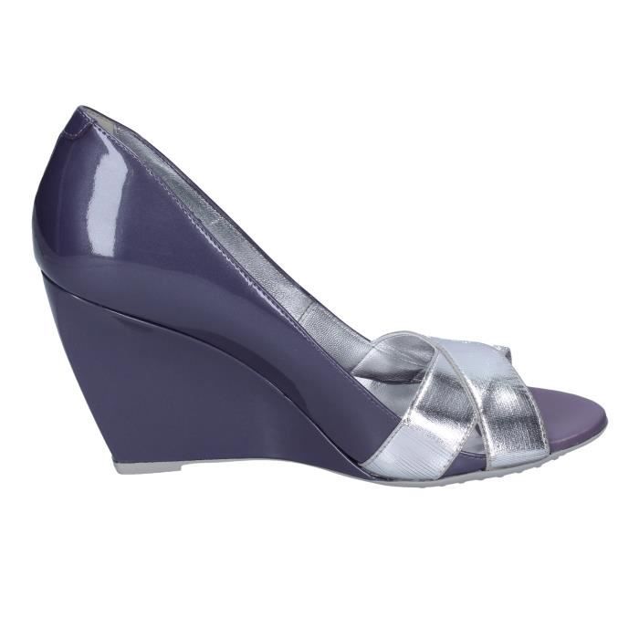 HOGAN Chaussures Femme Escarpin Violet BK707 Achat Vente