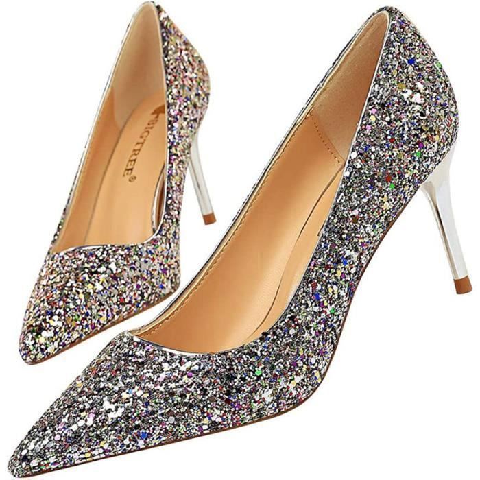 Escarpin multicolore femme hotsell