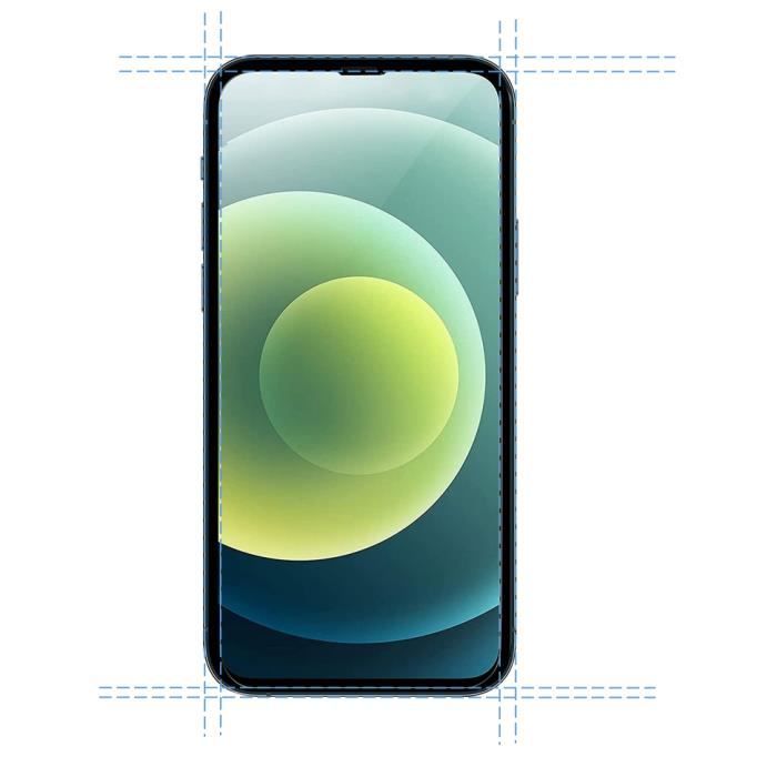 Pack Accessoires IPhone 13 : Coque Silicone Transparente Anti-choc + 2 Verres Trempés - Protection Complète