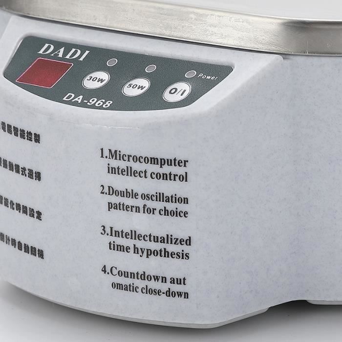 MINI NETTOYEUR À Ultrasons Bijoux Lunettes Nettoyage Machine
