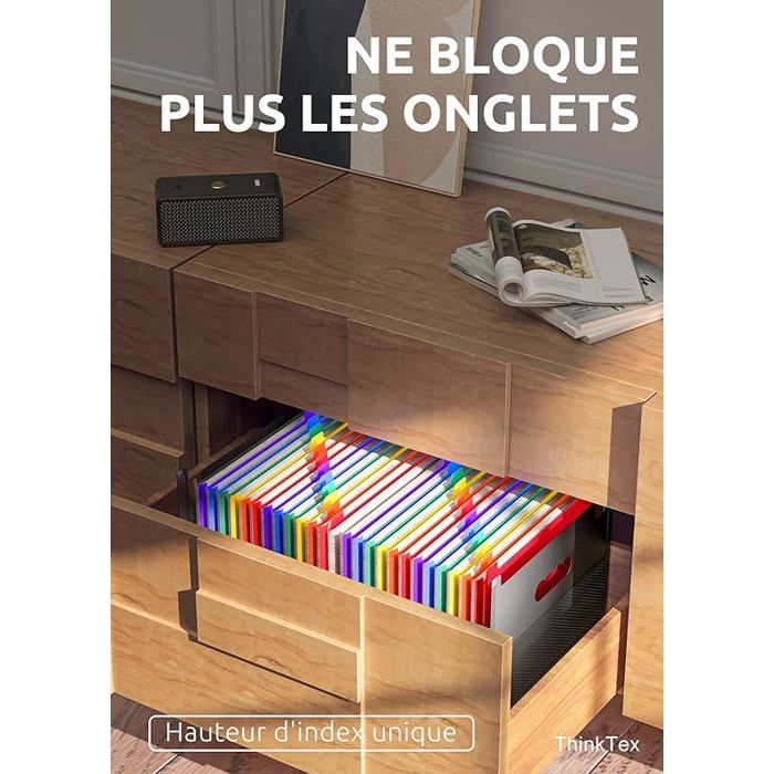 Trieur document 26 poches extensible rangement administratif