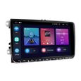 Autoradio Android 11 Carplay 9" Écran Tactile avec Caméra/GPS/ Compatible pour VW GOLF 5 6 Touran Polo 6R T5 Caddy-0