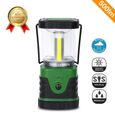 LCC® 500lm Lanterne de camping LED,Torche ultra lumineuse, lumière d'urgence , lampe portable pour les activités extérieures - vert-0