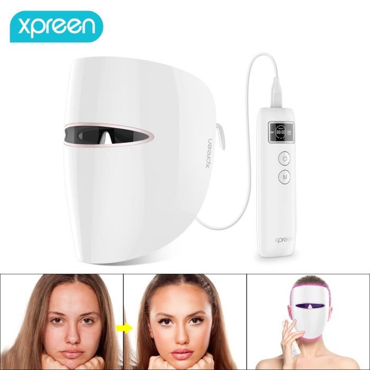 masque anti acne luminotherapie masque anti acne luminotherapie