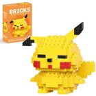Figurine à assembler Pokémon - Pikachu 7 cm - 178 pièces Bricks - Jeu de Construction et Assemblage Lego - GAVI STORE