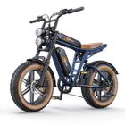 ENGWE Hillmiles Milezoom 1 Vélo Électrique 20" Autonomie 180km Batterie 52V31.2Ah Tout suspendu Frein à disque hydraulique fat bike,Bleu