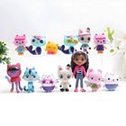 AUREOX Lot de 13 figurines Gabby’s Dollhouse – Jouets enfants | Gabby, Mercat, Kitty Fairy, Cakey Cat, Pandy Paws…